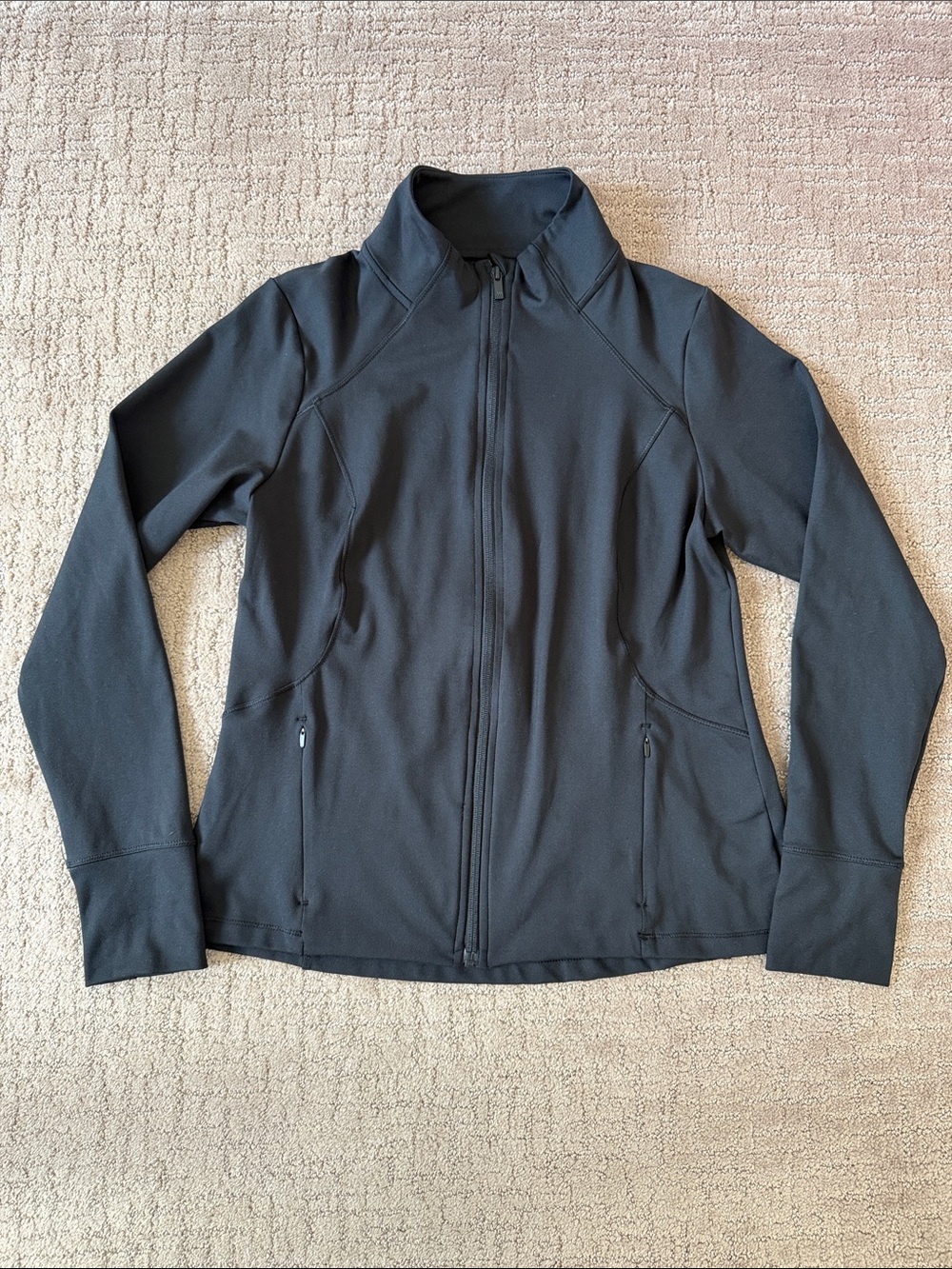 all in motion Women's black Full-Zip Utility Jacket